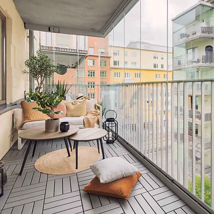 How to decorate your apartment balcony