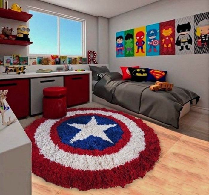 How decorate boys bedrooms