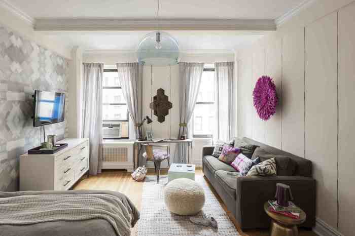 How to cutely decorate a studio apartment