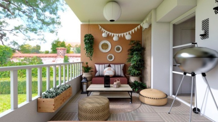 How to decorate your apartment balcony