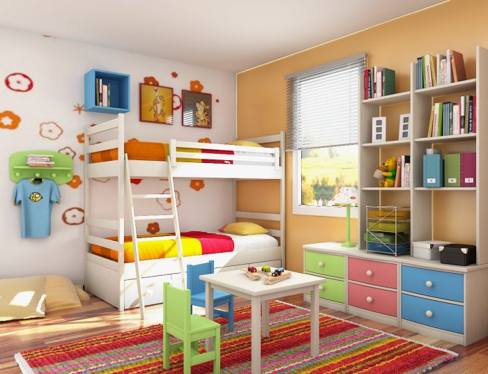 How to decorate a bedroom for kids