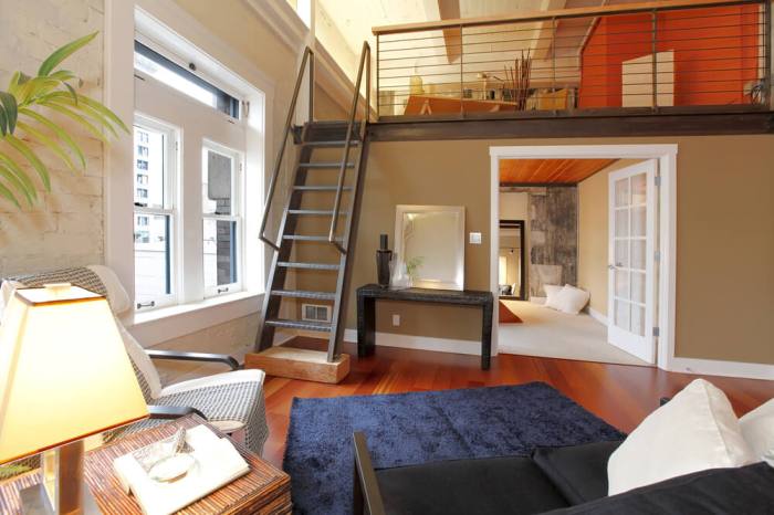 How to decorate a 1 bedroom loft