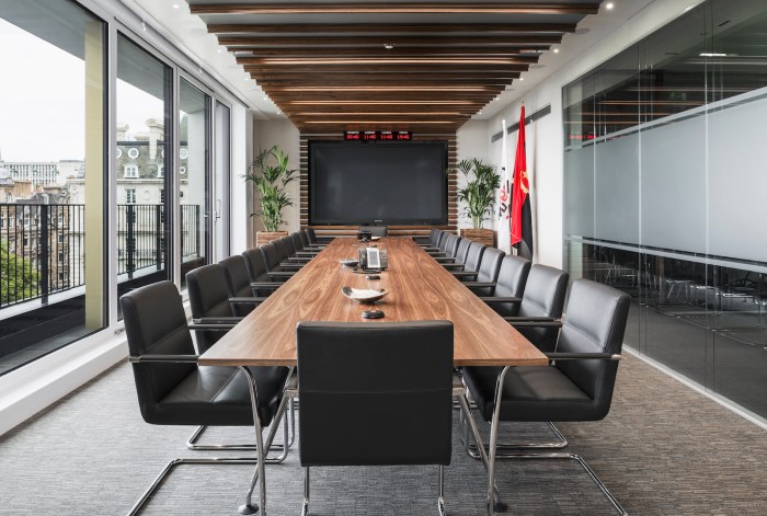 How to decorate a meeting room