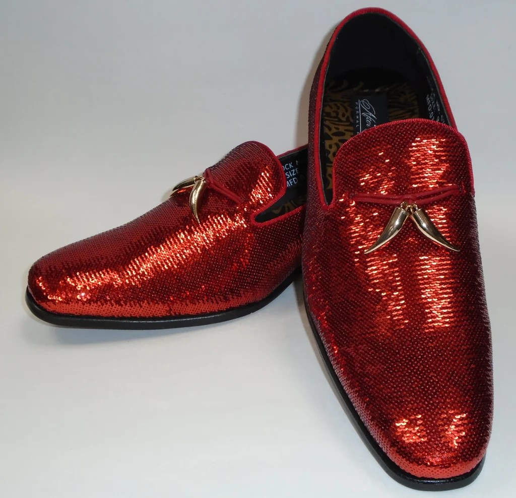 Sequin dress shoes mens