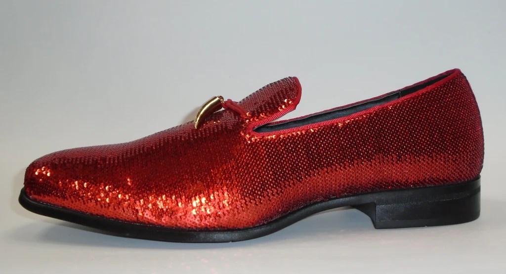 Sequin dress shoes mens