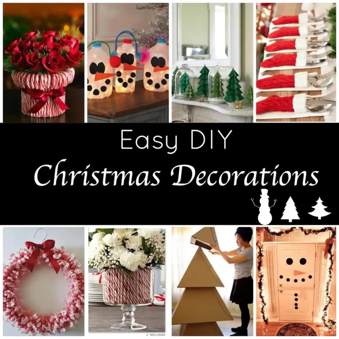 How to make homemade decoration items for christmas