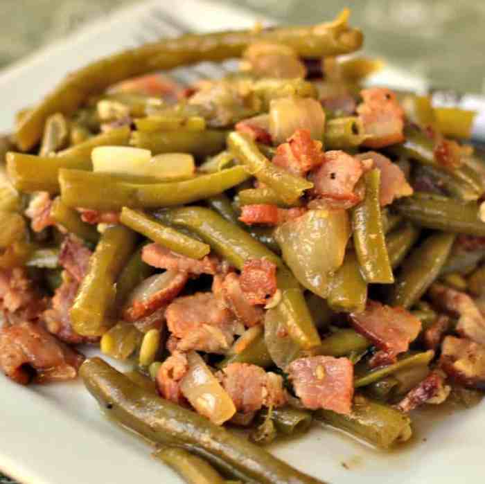 How to cook green beans southern style