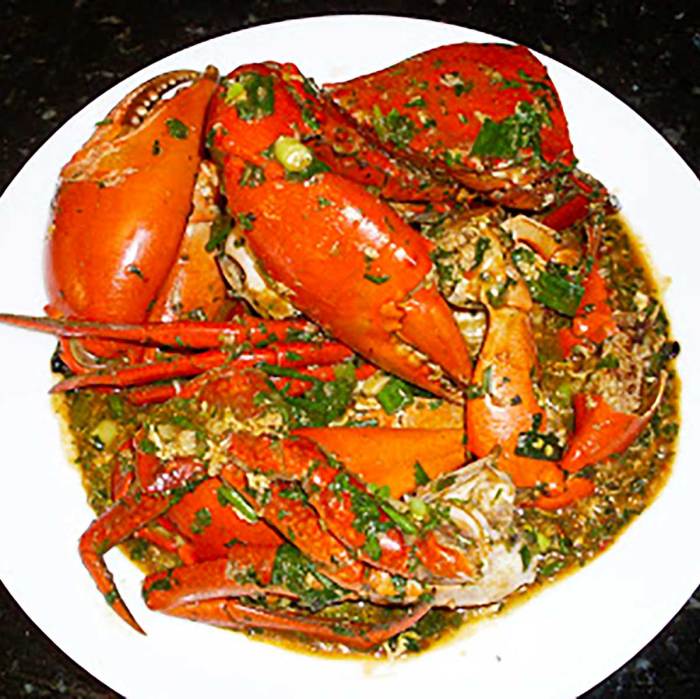 How to cook mud crab chinese style