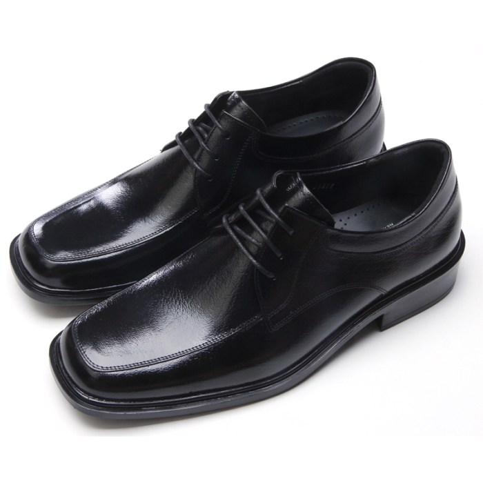 Square toe dress shoes mens