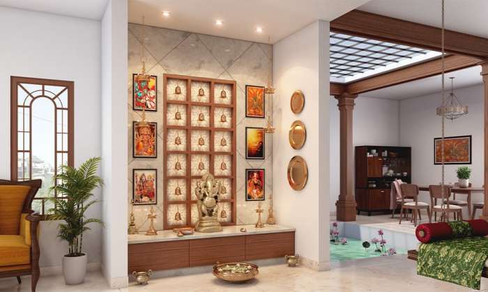 How to decorate pooja room in usa