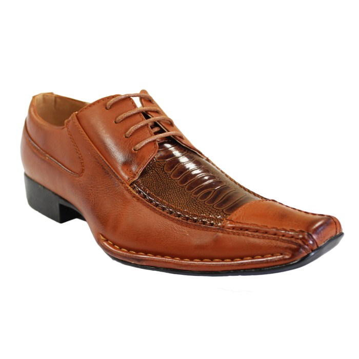 Square toe dress shoes mens